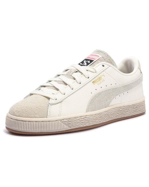 PUMA White X Staple Suede