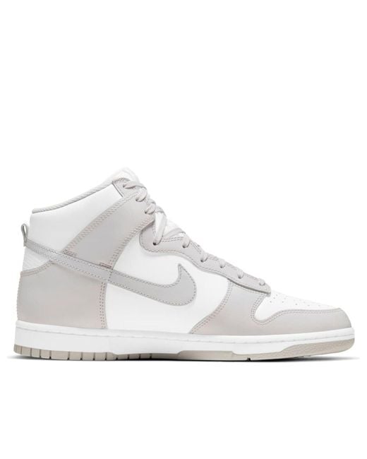 Nike White Dunk High 'Vast' for men