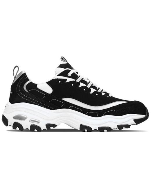 Skechers White D'Lites Daddy Shoes for men