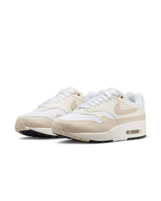 Nike White Air Max 1 87 Wmns Pale Ivory