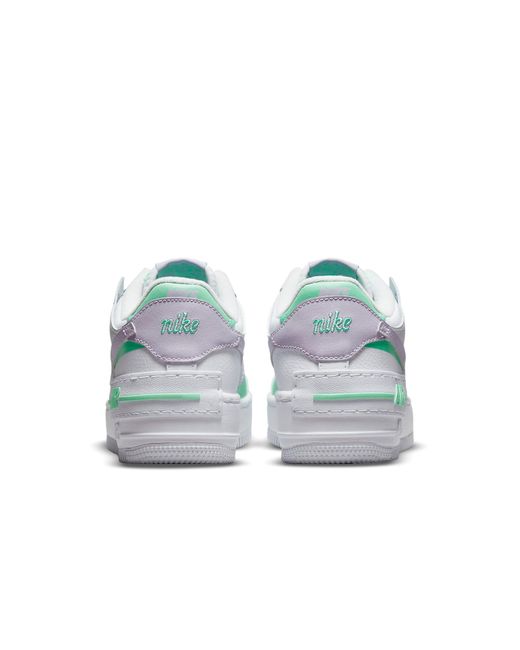 Nike White (Wmns) Air Force 1 Shadow 'Infinite Lilac'