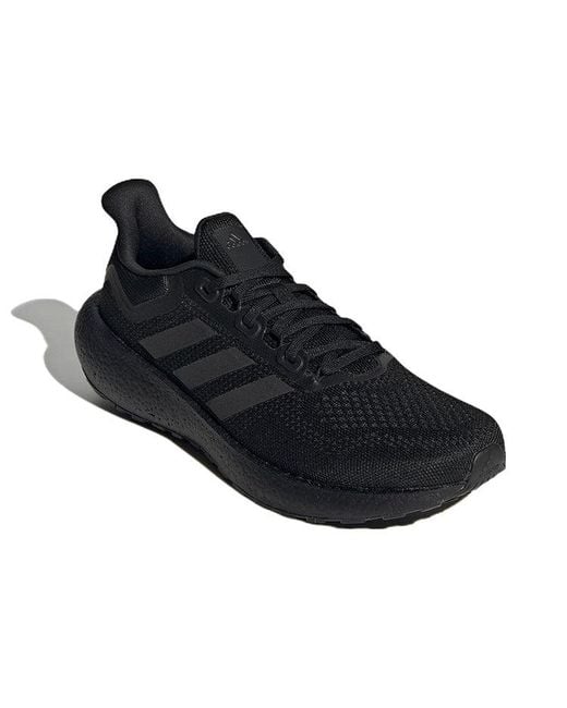 Adidas Black Pureboost 22 'Triple' for men