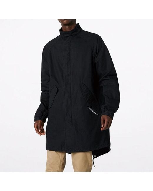 Converse Blue Utility Parka for men