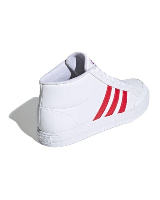 Adidas White Neo Vs Set Mid for men