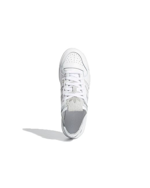 Adidas White Forum 84 Low 'Minimalist Icons for men