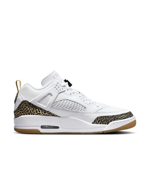 Nike White Spizike Low Metallic' for men