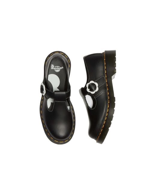 polley smooth leather mary janes dr martens
