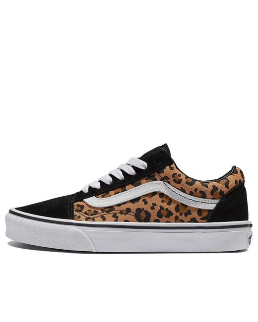 Vans Brown Old Skool 'Animalier' for men