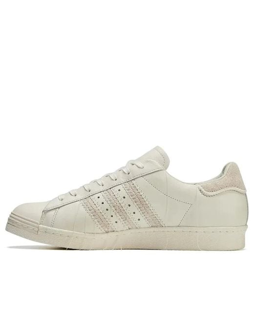 Adidas White Y-3 Superstar 'Off' for men