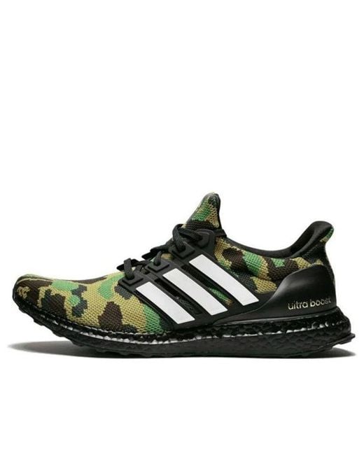 Adidas Green X A Bathing Ape Ultraboost 4.0 Camo' for men