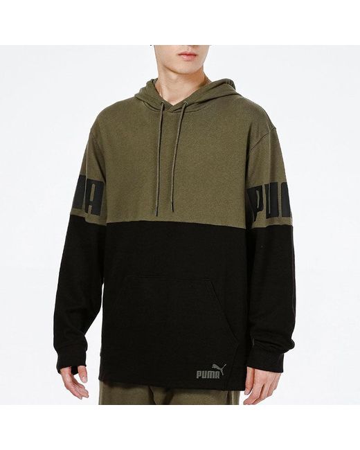 PUMA Green Power Colorbloc Jumper Hoodie for men