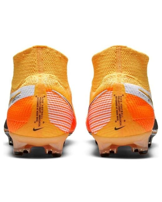 Nike Orange Mercurial Superfly 7 Elite Ag-Pro for men