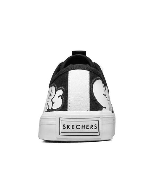 Skechers White (Wmns) Jeremyville X V'Lites Low-Top Sneakers