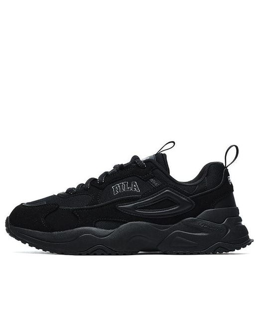 Fila Black Rayflide Athletic Shoes for men