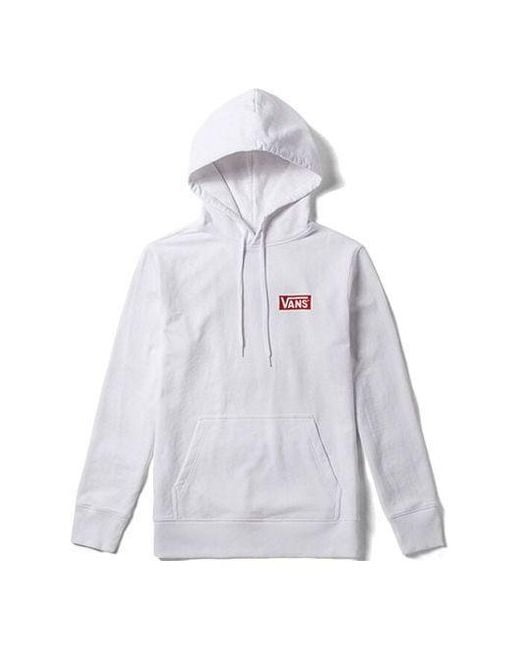 Vans White Back Printing Pattern Casual Couple Style for men