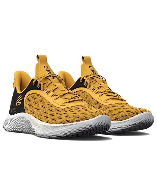 Under Armour Yellow Curry 9 Team 'Steeltown' for men