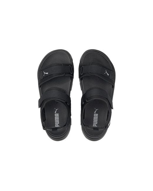 PUMA Black Rs-Sandal High Rise' for men