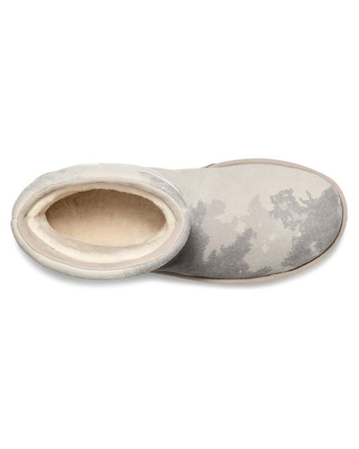 Ugg Gray X Stampd Classic Pull-On Boots 'Camo' for men