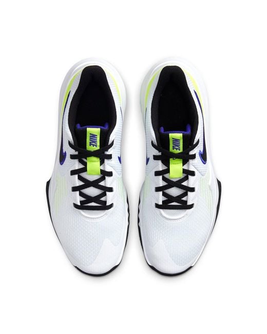 Nike Blue Precision 5 Barely Volt' for men