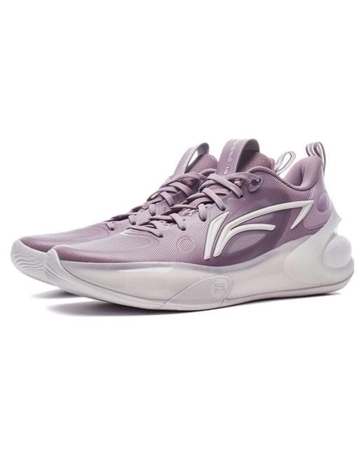 Li-ning Purple Yushuai 17 Low for men