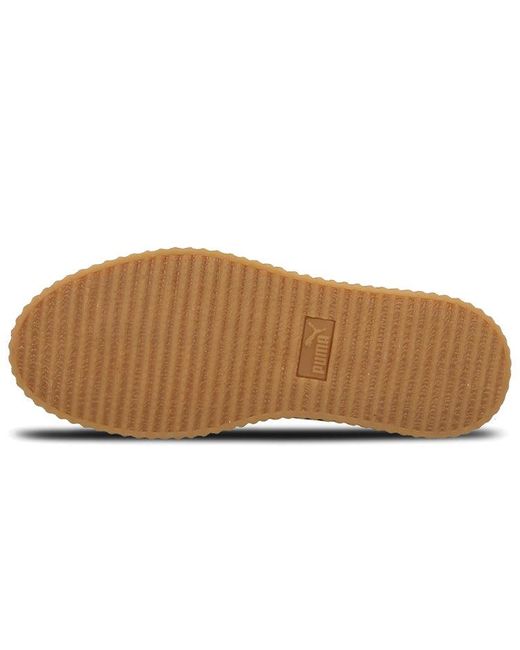 PUMA Brown (Wmns) Fenty X Suede Creeper 'Dirty Rose'