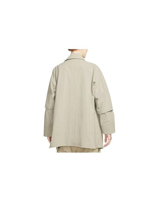 Nike Natural (Wmns) Esc Series Solid Color Pocket High Collar Jacket
