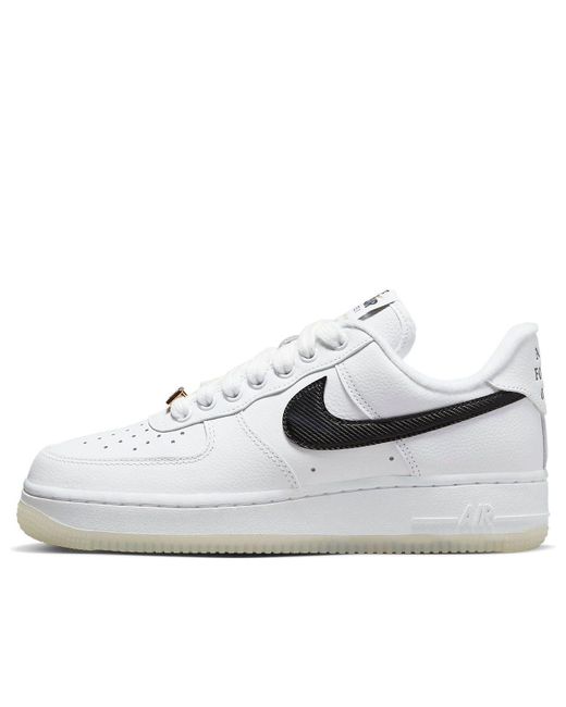 Nike White (Wmns) Air Force 1 Low '07 'Bronx Origins'