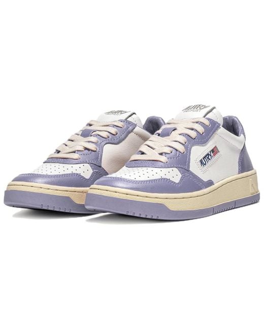 Autry Blue Medalist Low Bicolor for men