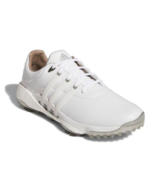 Adidas White Tour 360 22 Golf Metallic' for men
