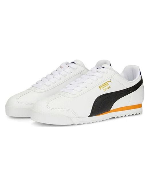 PUMA White Roma Basic Plus for men