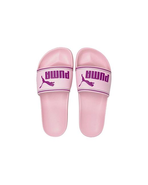 PUMA Pink Leadcat Ftr Slide Lady' for men