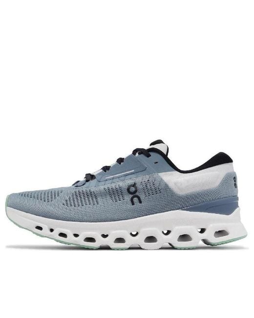 On Shoes Blue Cloudstratus 3 'Wash Metal' for men