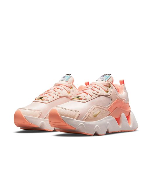nike ryz 365 white washed coral