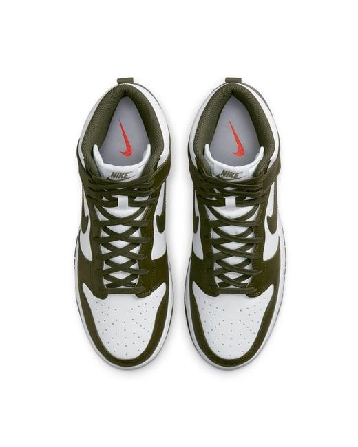 Nike Green Dunk High 'Cargo Khaki' 2022 for men