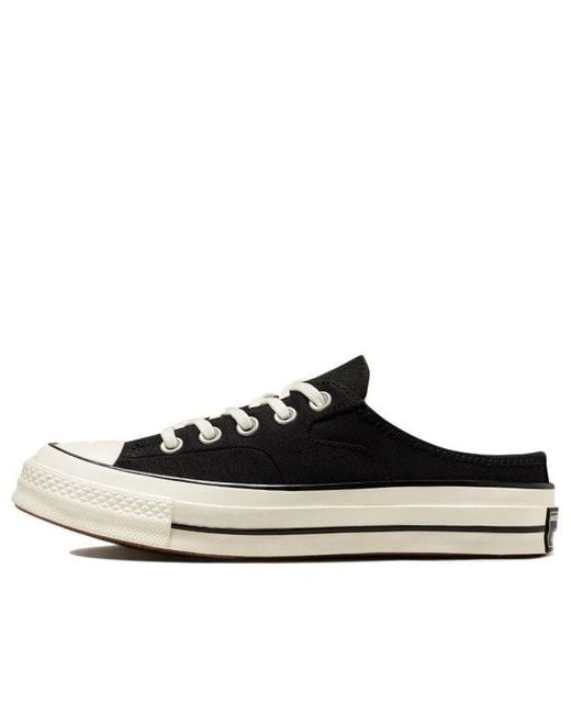 Converse Black Chuck 70 Mule Slip for men