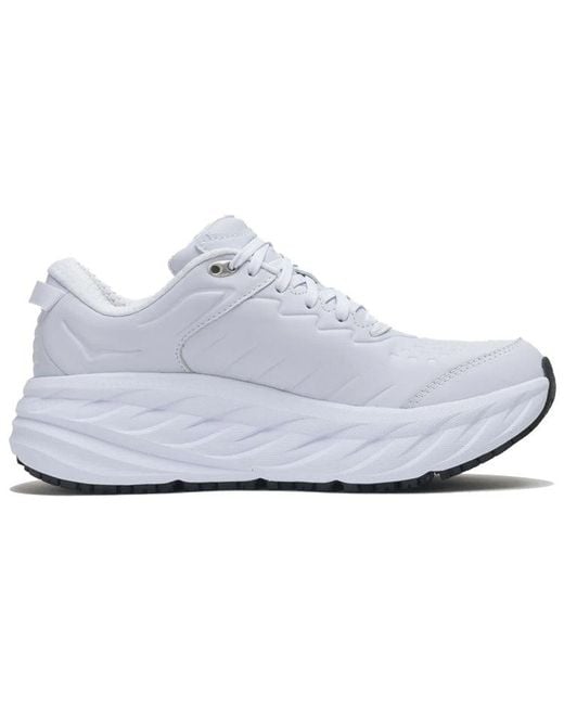 Hoka One One White Bondi Sr for men