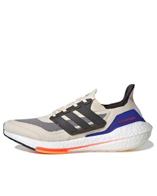 Adidas Blue Ultraboost 21 'Wonder Carbon' for men