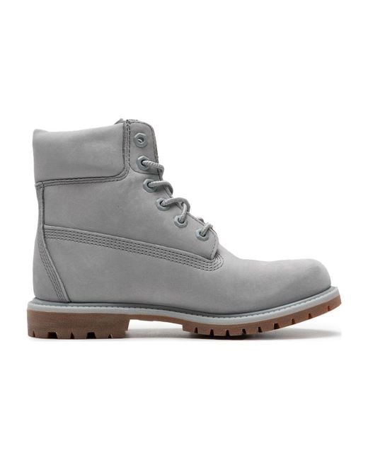Timberland Gray (Wmns) 50Th Anniversary Edition 6 Inch Waterproof Boots 'Light Nubuck'