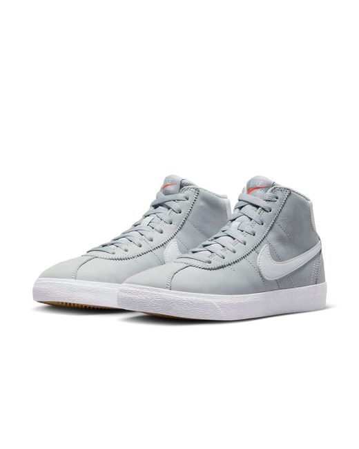 Nike Gray (Wmns) Bruin High Sb 'Wolf'