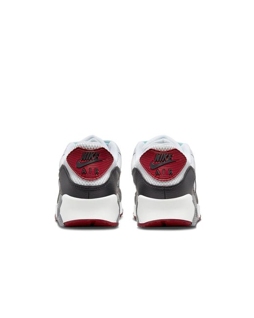 Nike Air Max 0 Low Tops Retro White Red for men