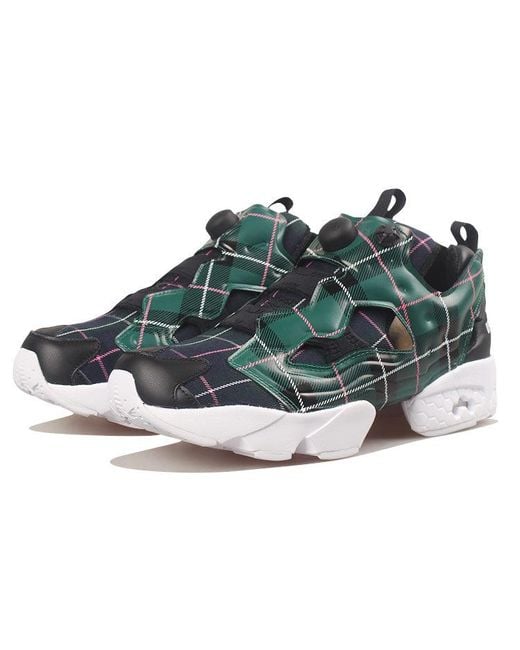 Reebok Blue Opening Ceremony X Instapump Fury Og Plaid' for men