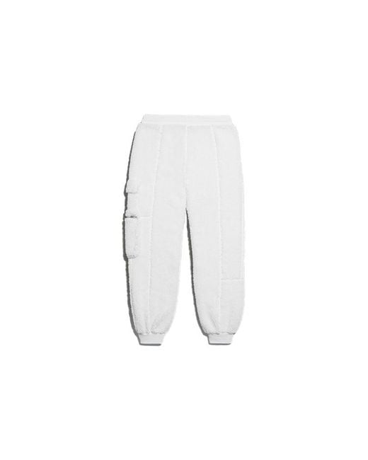 Adidas White Originals X Ivy Park Casual Sports Fleeced Pants
