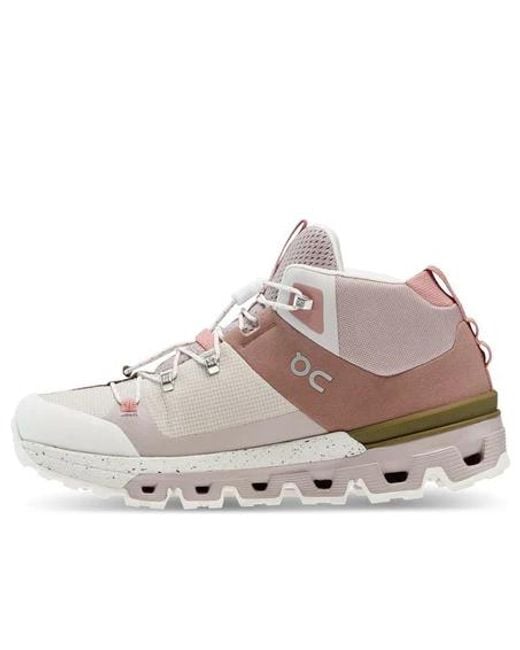 On Shoes Pink (Wmns) Cloudtrax 'Rose Ivory'