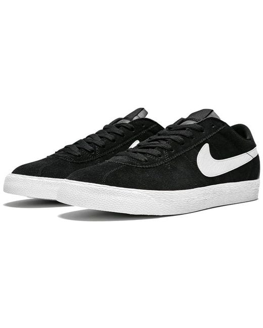 Nike Bruin Zoom Premium Se Sb Skateboard in Black for Men | Lyst