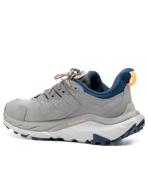 Hoka One One Gray Kaha 2 Low Gtx 'Galactic Stardust' for men