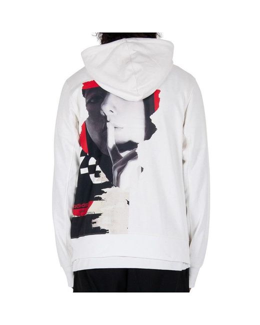Adidas White Y-3 Ch1 Gex Back Pattern Jacket for men