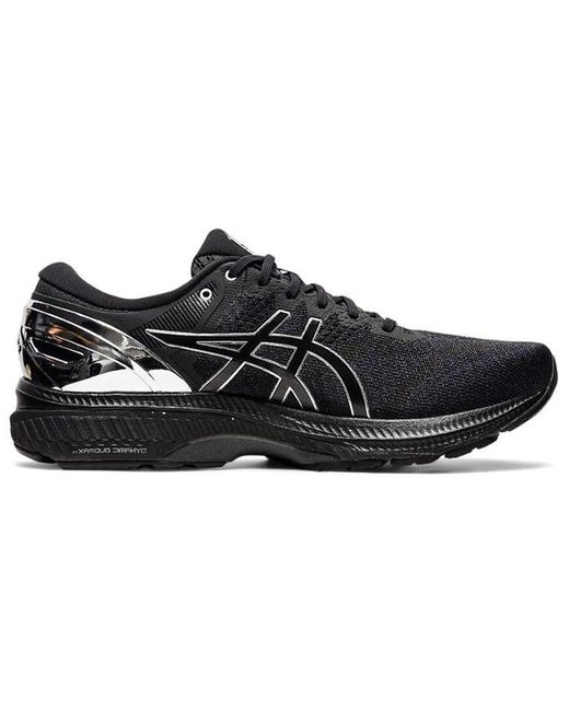 Asics Black Gel-Kayano 27 Platinum Pure' for men