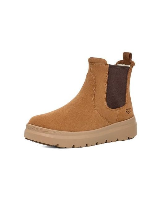 Ugg Brown Burleigh Chelsea Boot 'Chestnut' for men