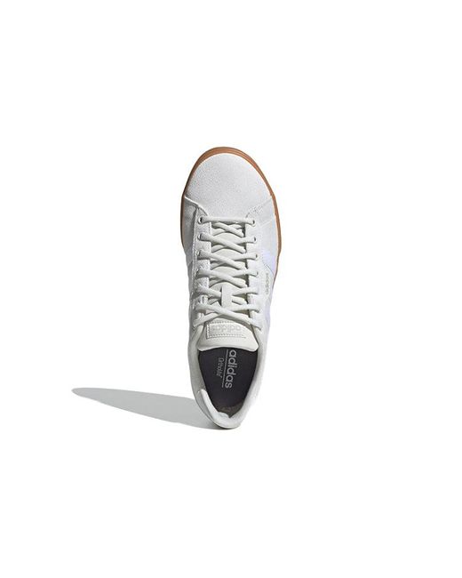 Adidas White Neo Daily 30 Low Tops Casual Skateboarding Shoes for men