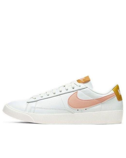 Nike White (Wmns) Blazer Low Quartz'